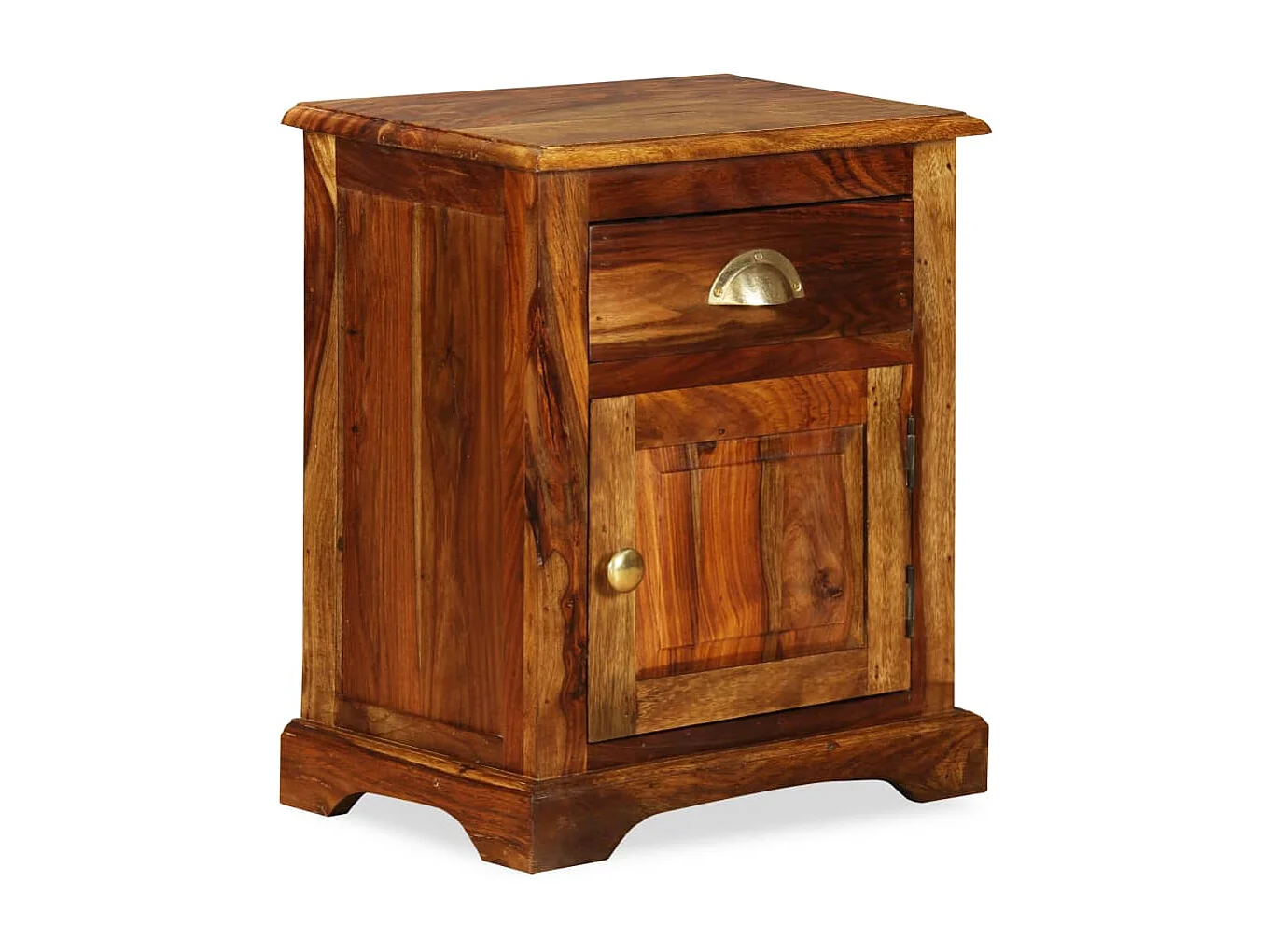 Table de chevet Bois massif de Sesham 40 x 30 x 50 cm