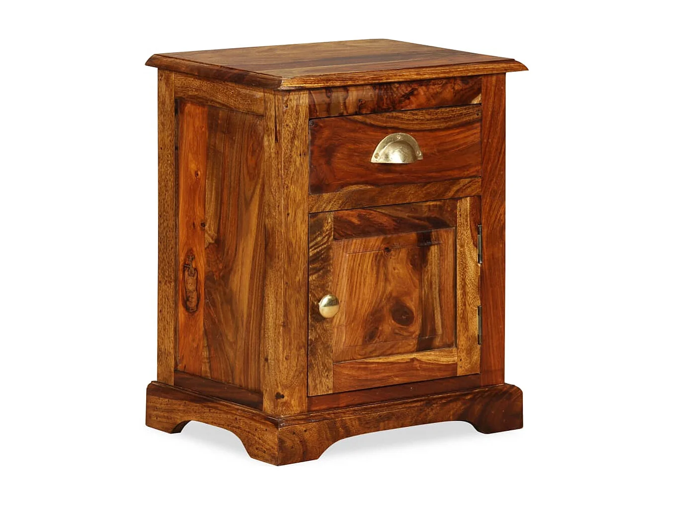 Table de chevet Bois massif de Sesham 40 x 30 x 50 cm