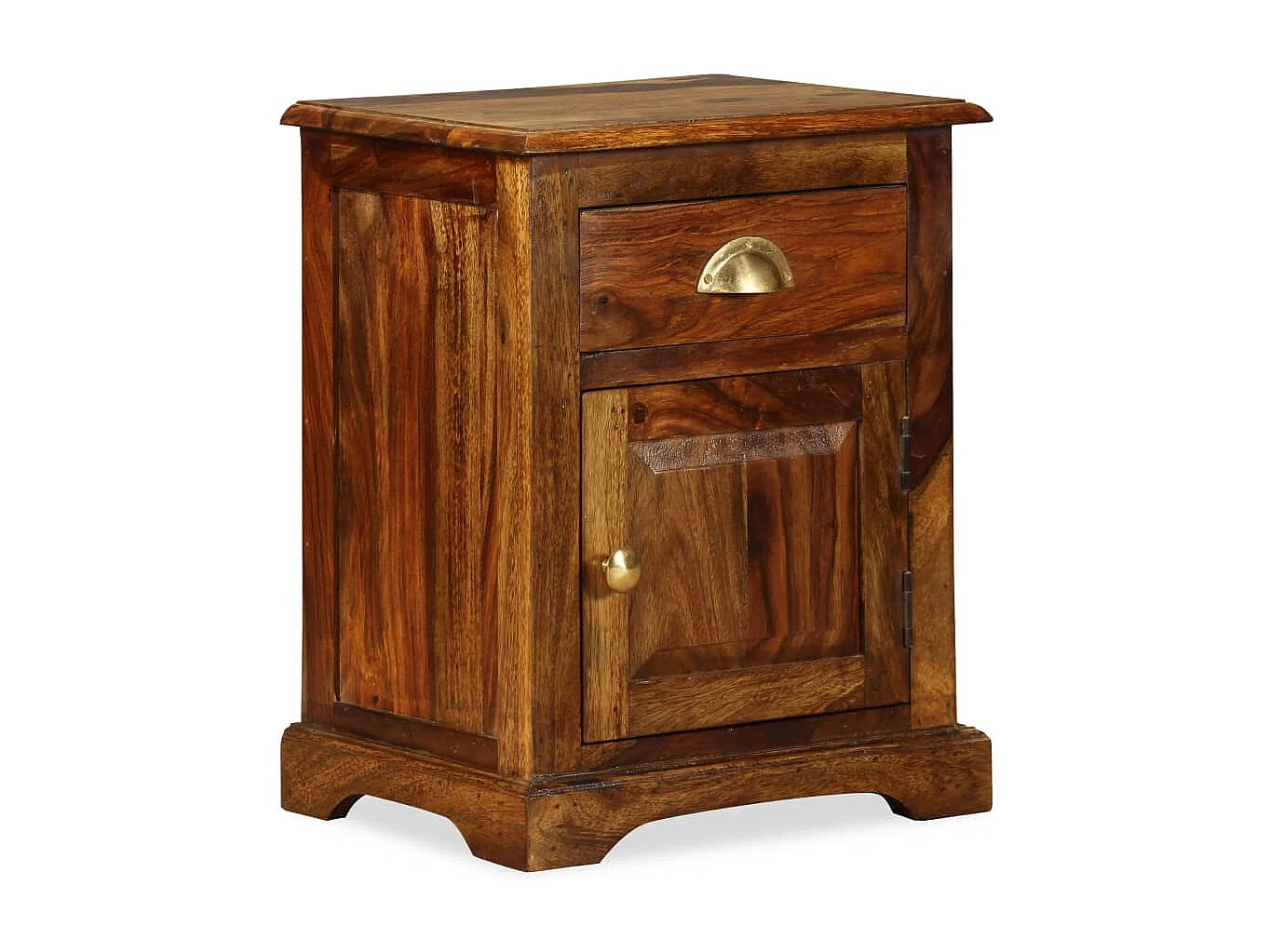 Table de chevet Bois massif de Sesham 40 x 30 x 50 cm