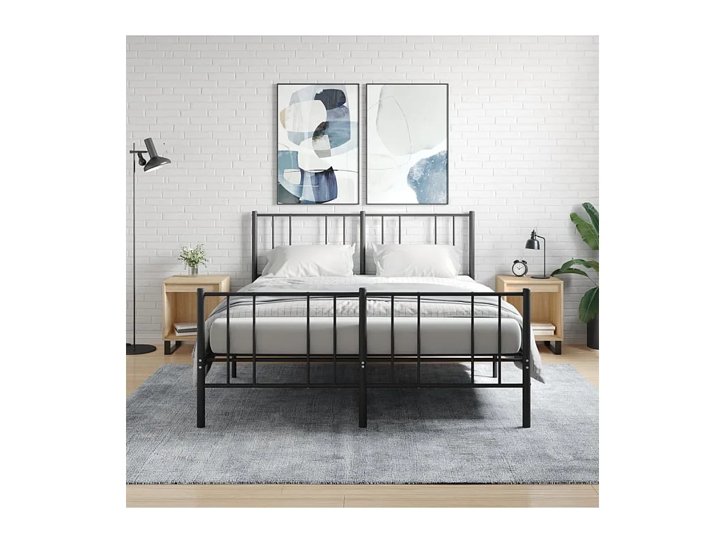 Nachtkastjes 2 st 40x35x50 cm sonoma eikenkleurig