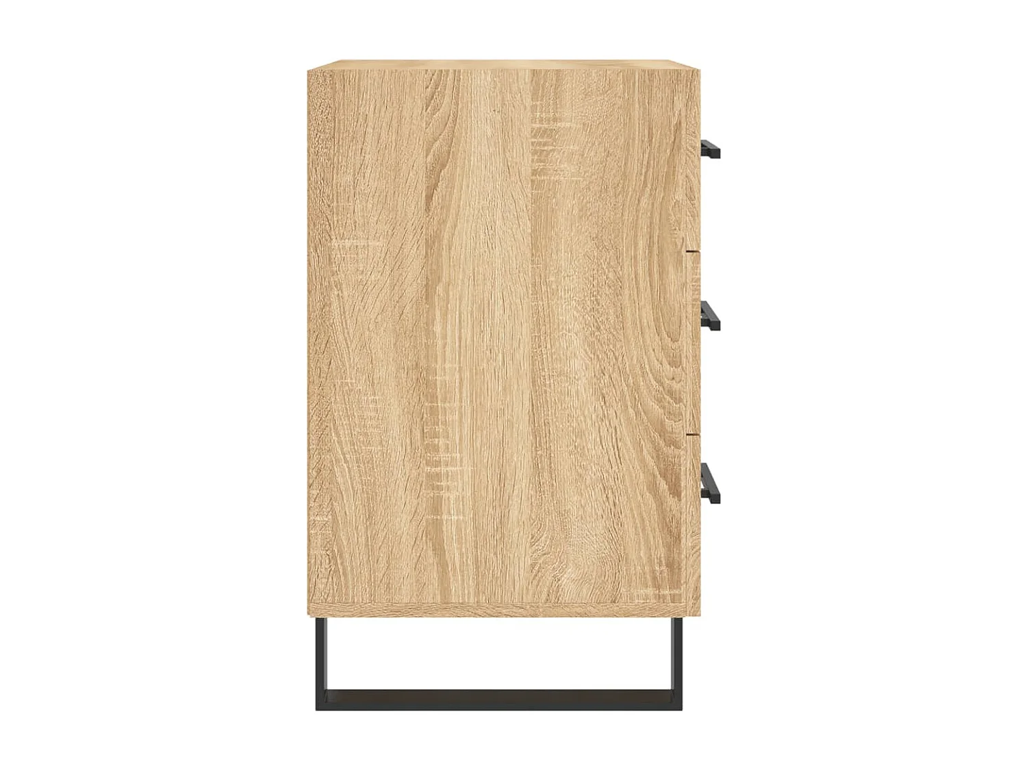 Table de chevet chêne sonoma 40x40x66 cm bois d'ingénierie