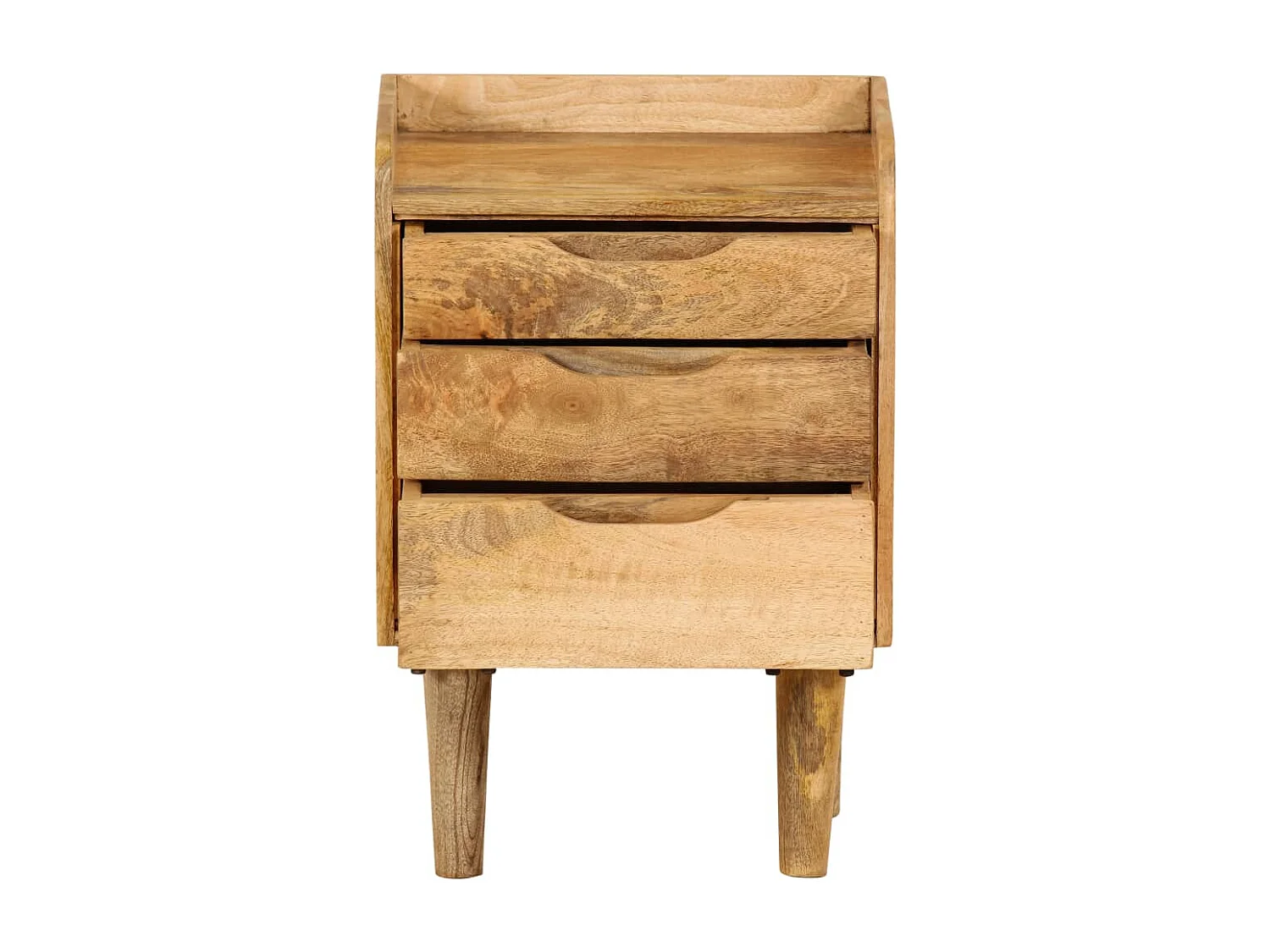 Table de chevet Bois de manguier massif 40 x 30 x 59,5 cm