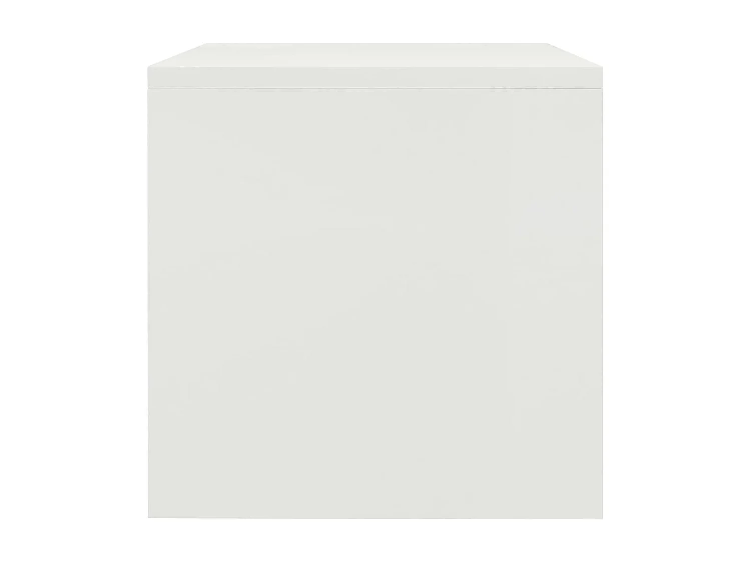 Nachtkastjes 2 st 40x30x30 cm bewerkt hout wit