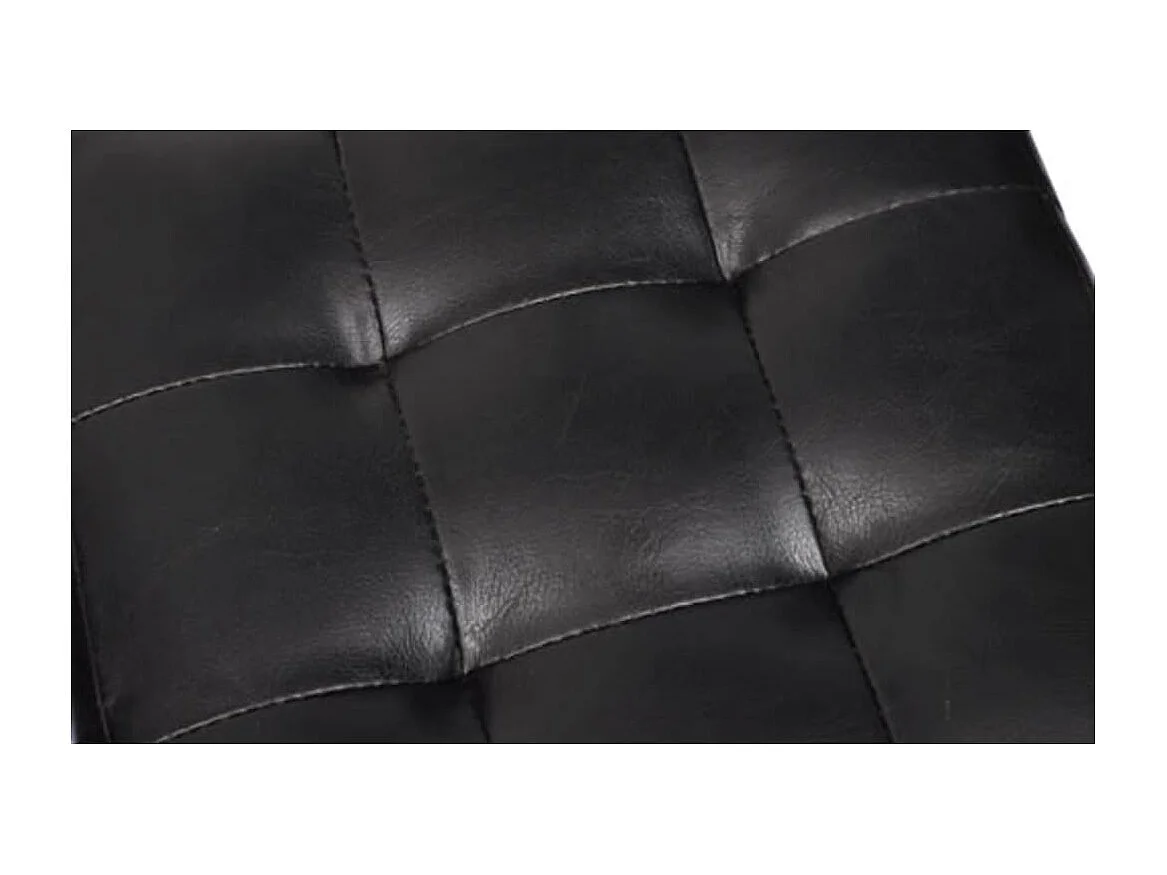 Taburetes cubo negros