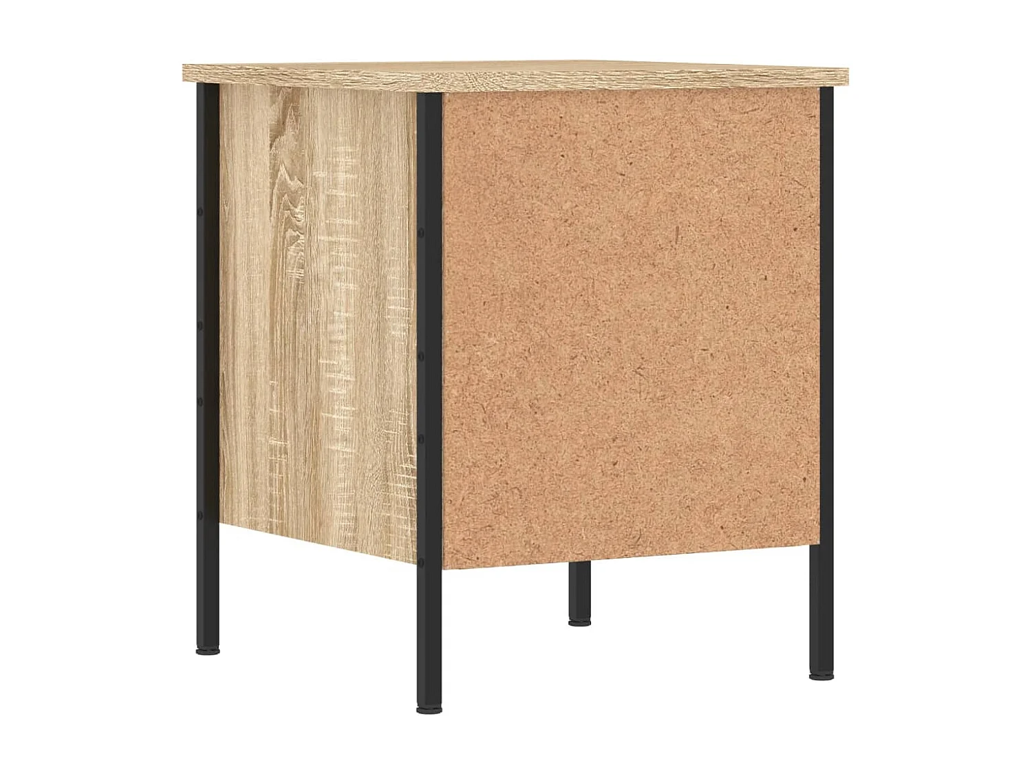 Table de chevet chêne sonoma 40x42x50 cm bois d'ingénierie