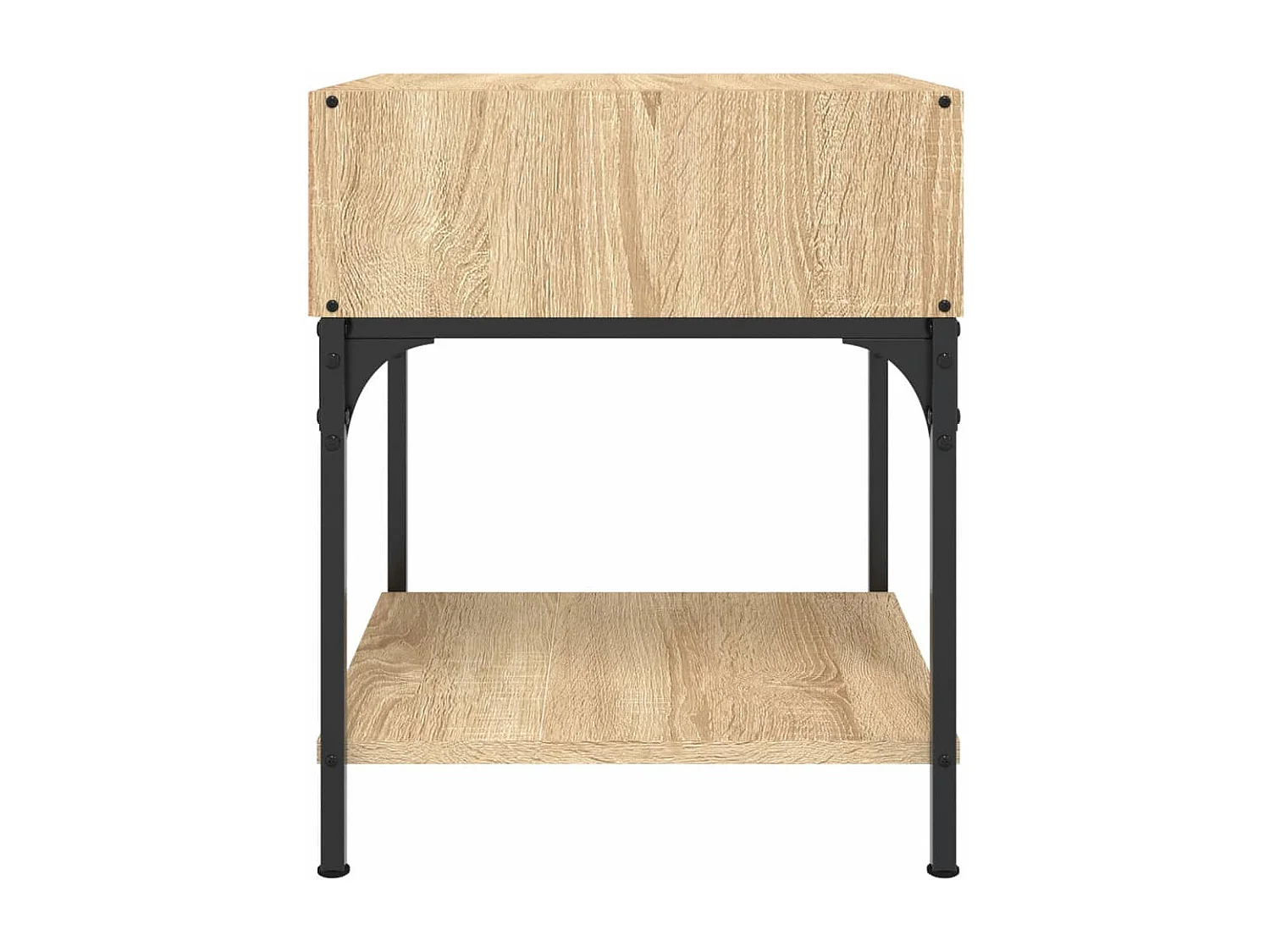 Table de chevet chêne sonoma 40x41x50 cm bois d'ingénierie