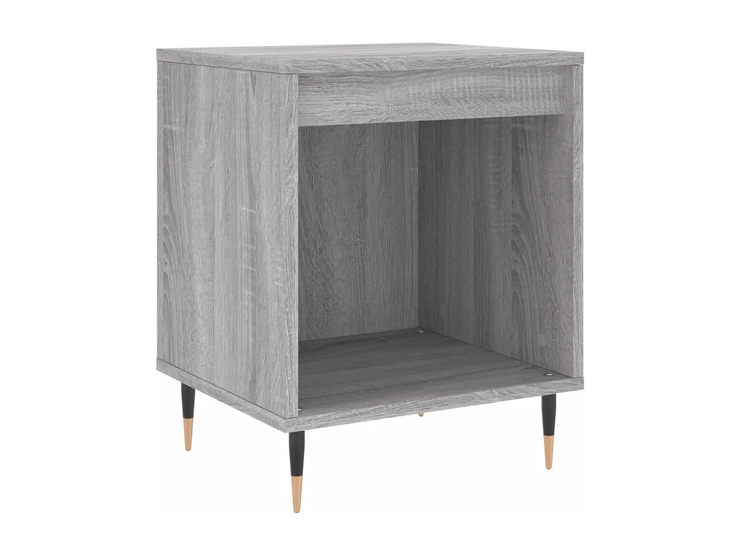 Tables de chevet 2 pièces sonoma gris 40x35x50 cm bois ingénierie