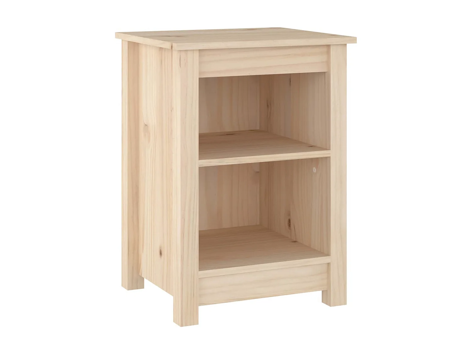 Nachtkastjes 2 st 40x35x55 cm massief grenenhout