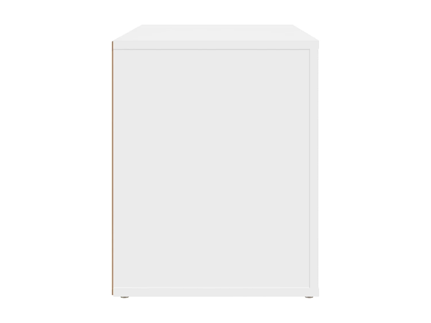 Mesa de cabeceira 60x36x45 cm derivados de madeira branco