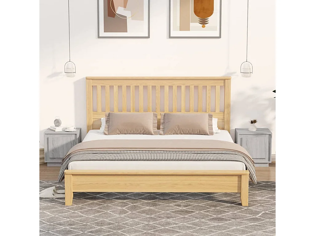 Tables de chevet 2 pièces sonoma gris 44x35x45cm bois d'ingénierie