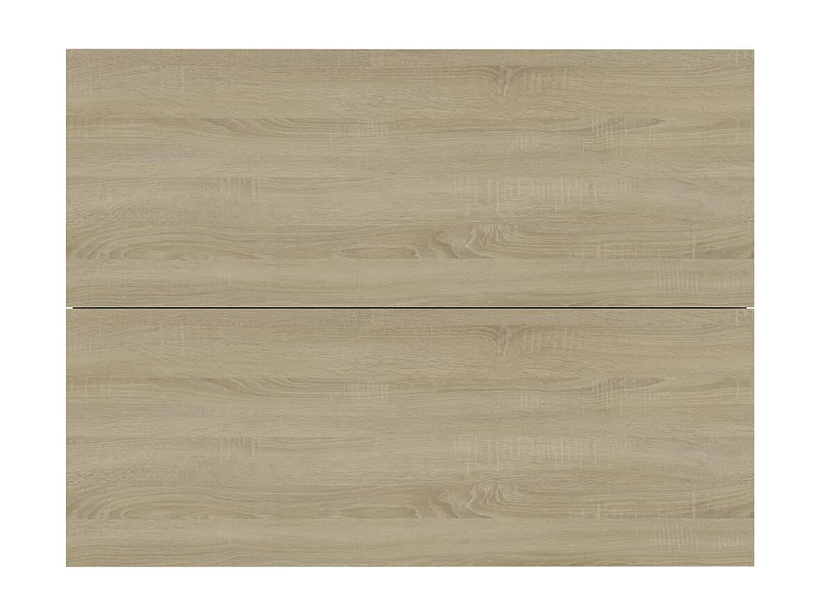 Table de chevet chêne sonoma 40 x 30 x 30 cm Aggloméré