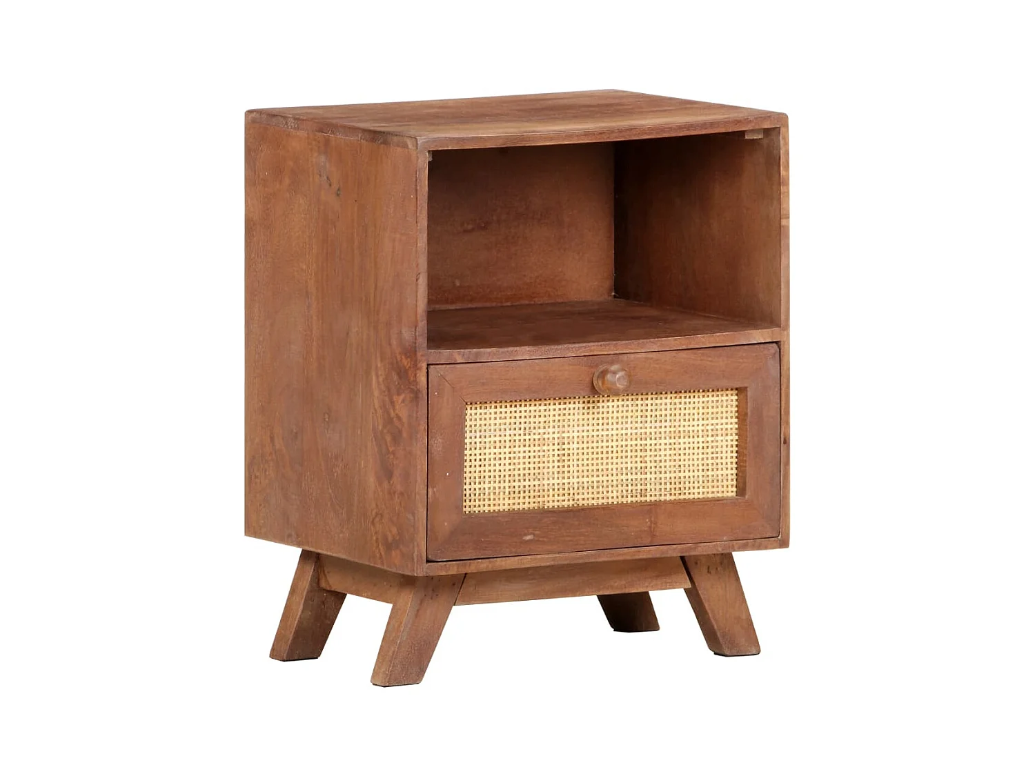 Table de chevet 40x30x50 cm Bois de manguier massif