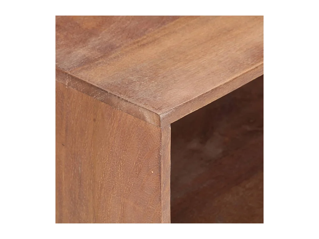 Table de chevet 40x30x50 cm Bois de manguier massif