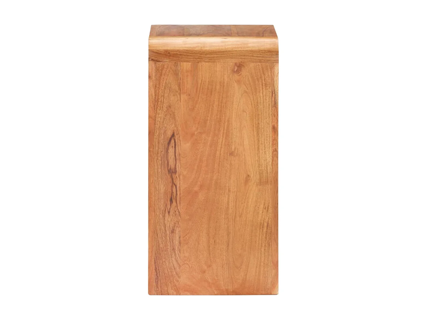 Table de chevet 40x30x60 cm Bois acacia massif et finition miel