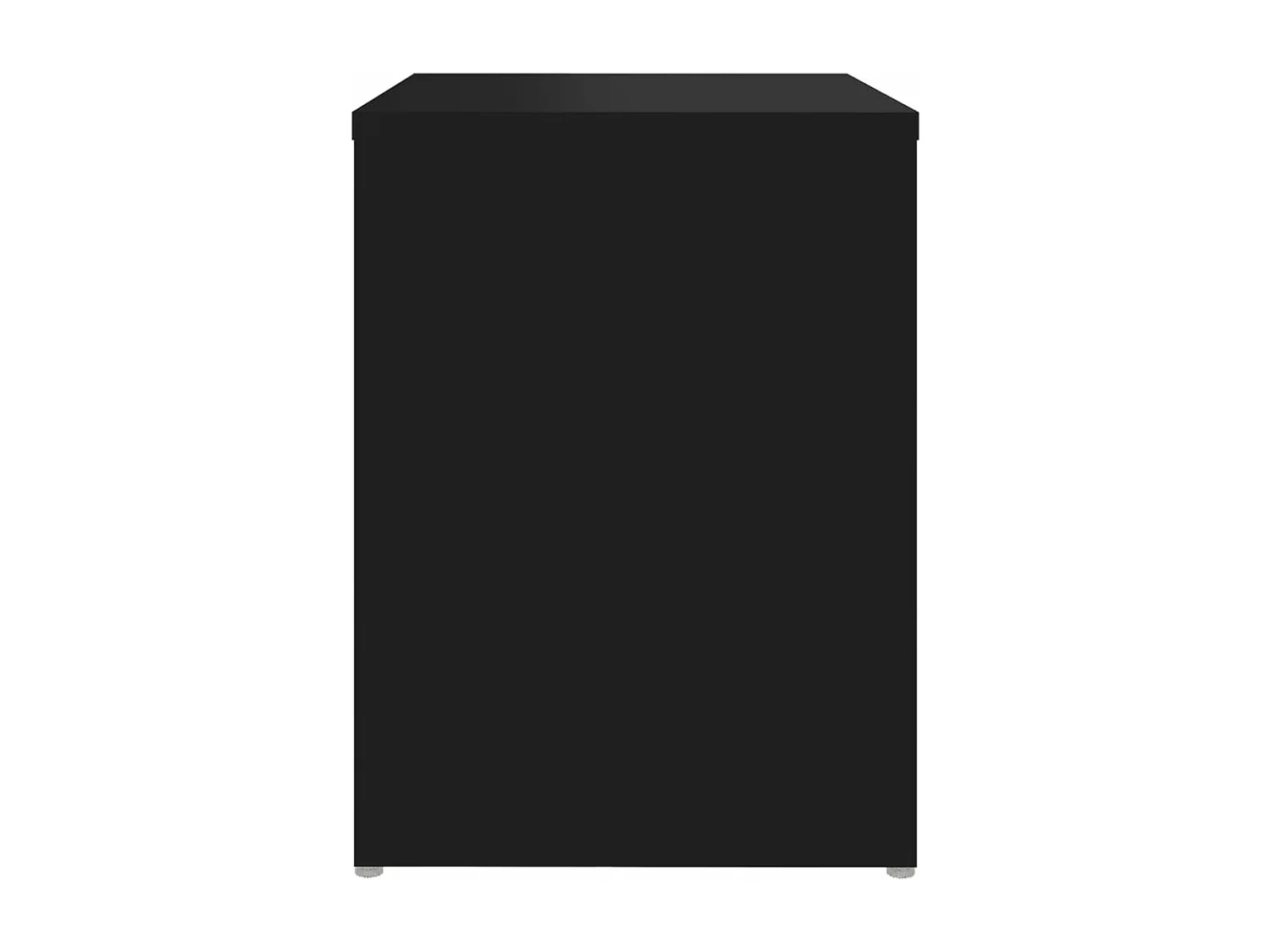 Table de chevet Noir 40x30x40 cm Aggloméré