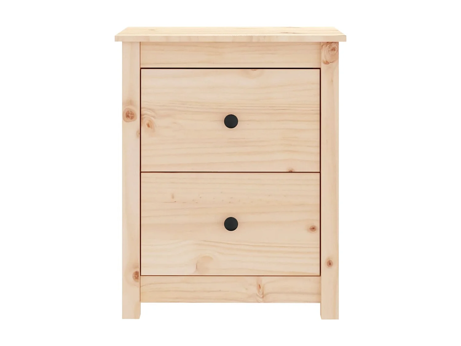 Tables de chevet 2 pièces 50x35x61,5 cm Bois de pin massif