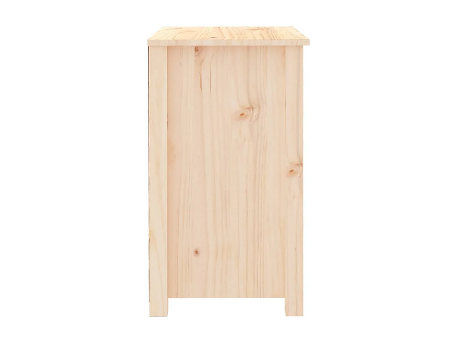 Tables de chevet 2 pièces 50x35x61,5 cm Bois de pin massif