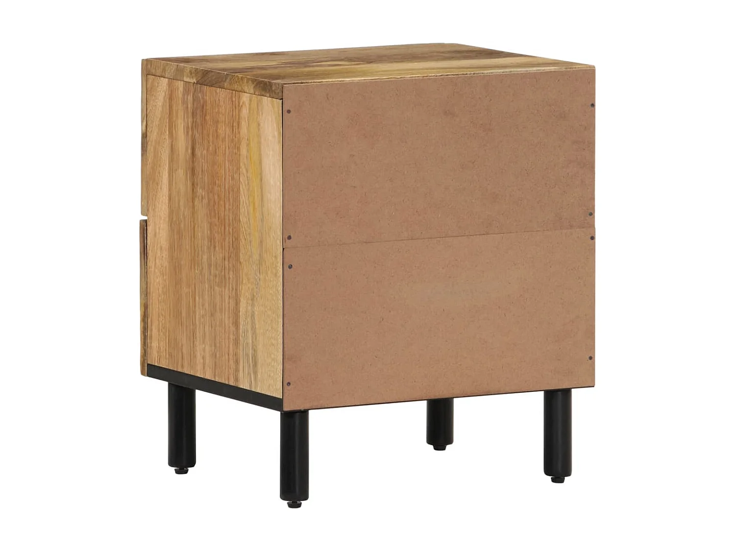 Table de chevet 40x33x46 cm Bois de manguier solide