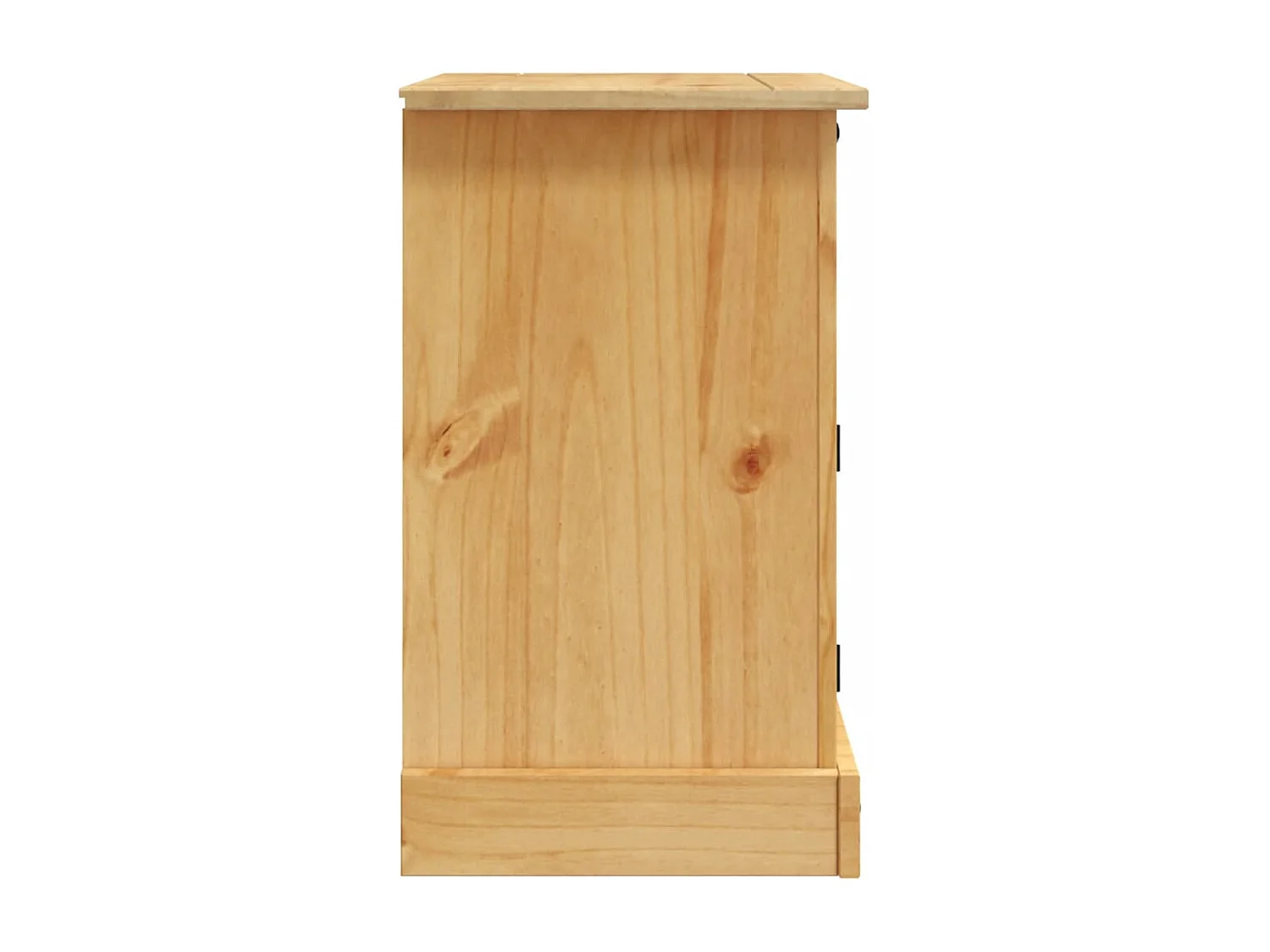 Table de chevet Gamme Corona pin mexicain 53x39x67 cm