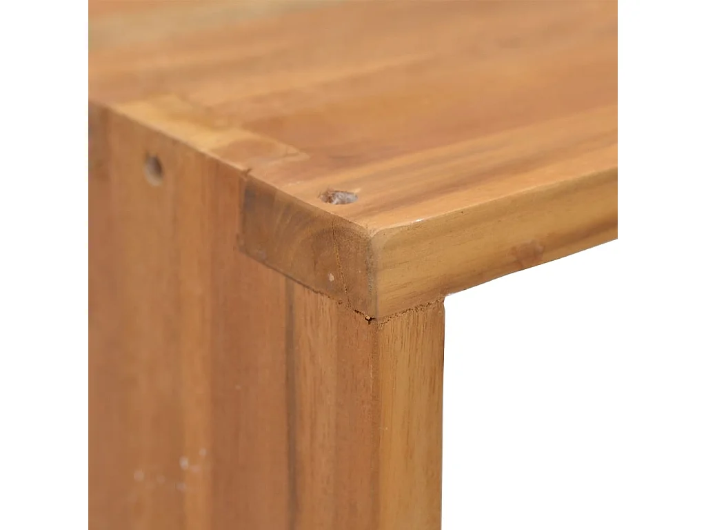 Table de chevet 40x30x40 cm Bois de teck solide