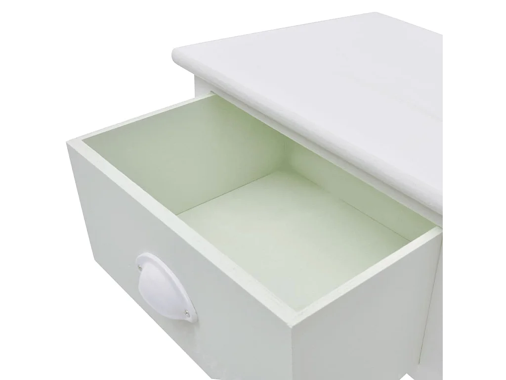 Table de chevet en style français 2 pièces Bois