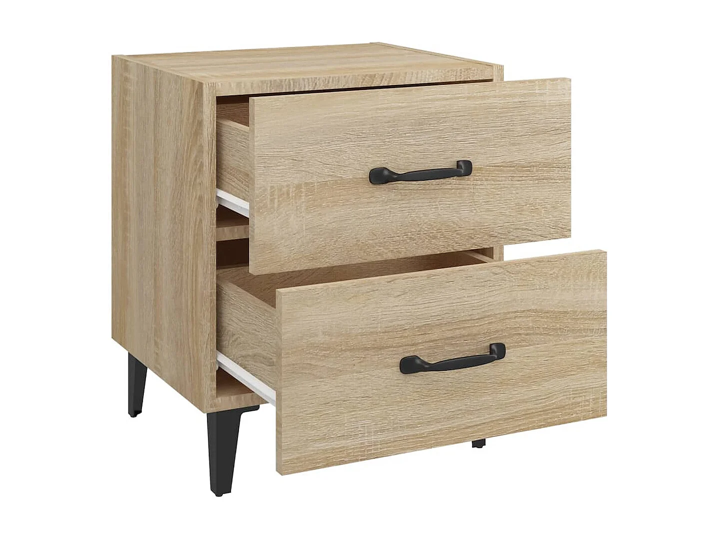 Tables de chevet 2 pièces Chêne sonoma 40x35x47,5 cm