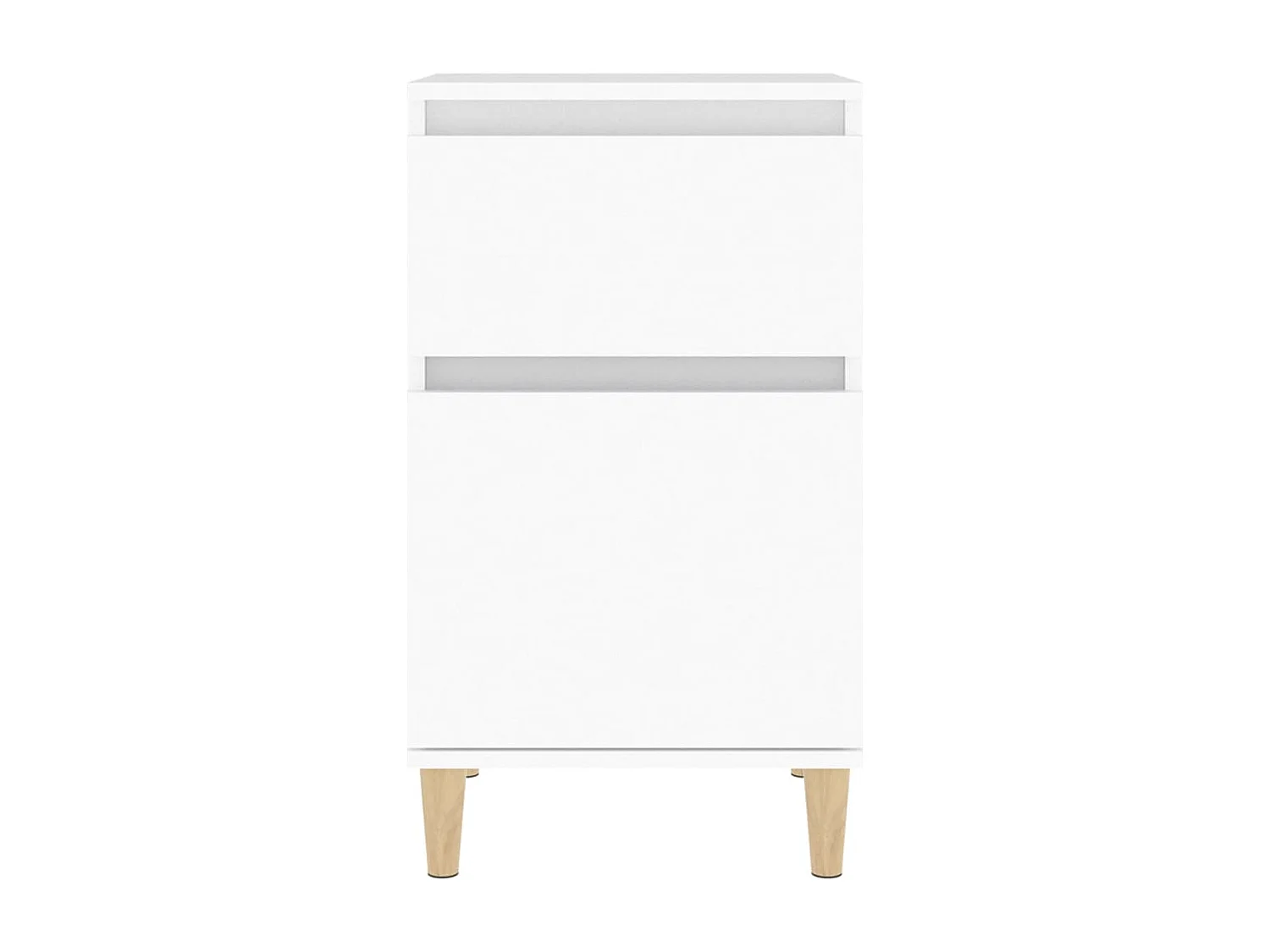 Mesa de cabeceira 40x35x70 cm branco