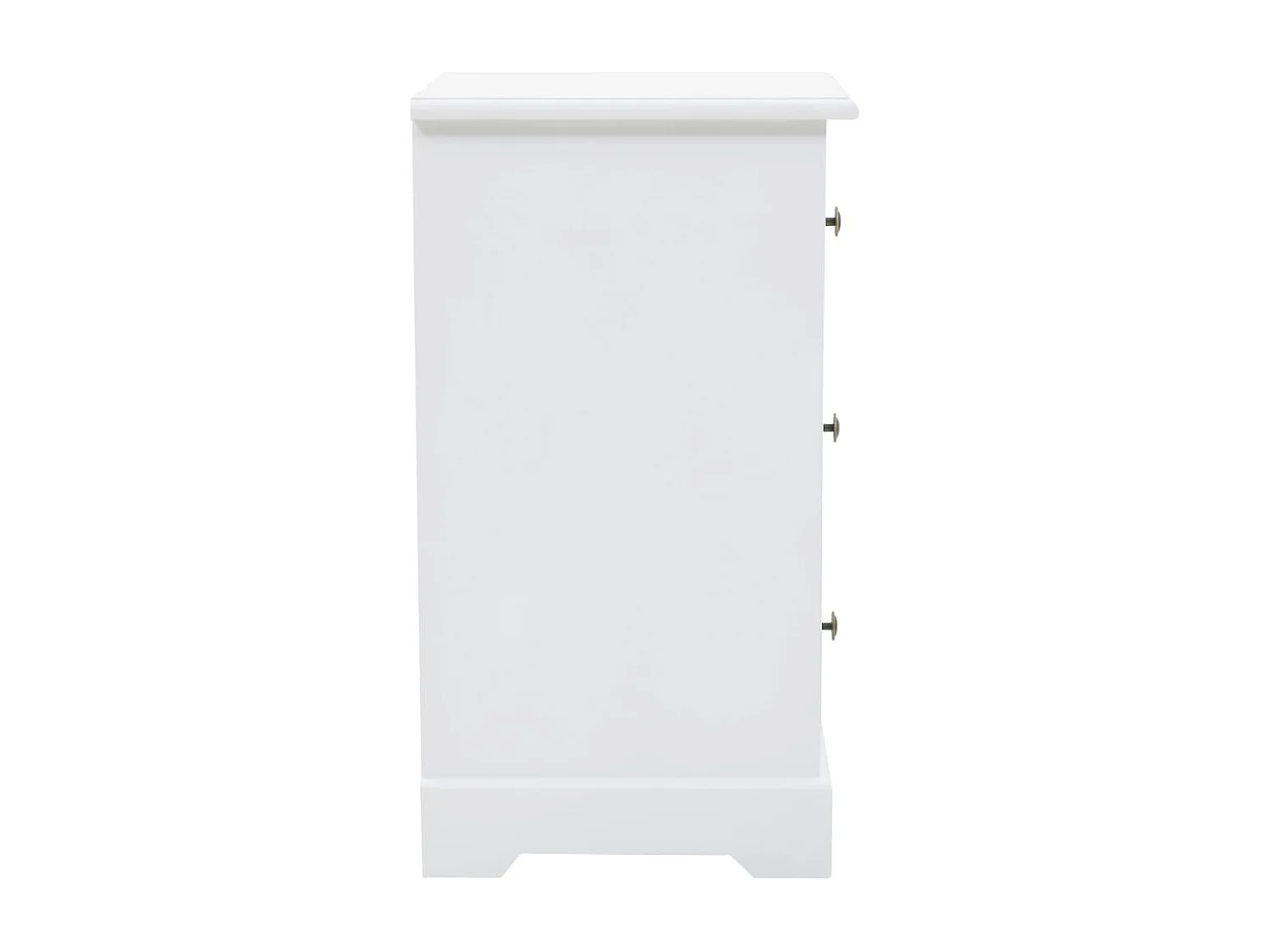 Table de chevet MDF et Bois de pin 35 x 32 x 59 cm