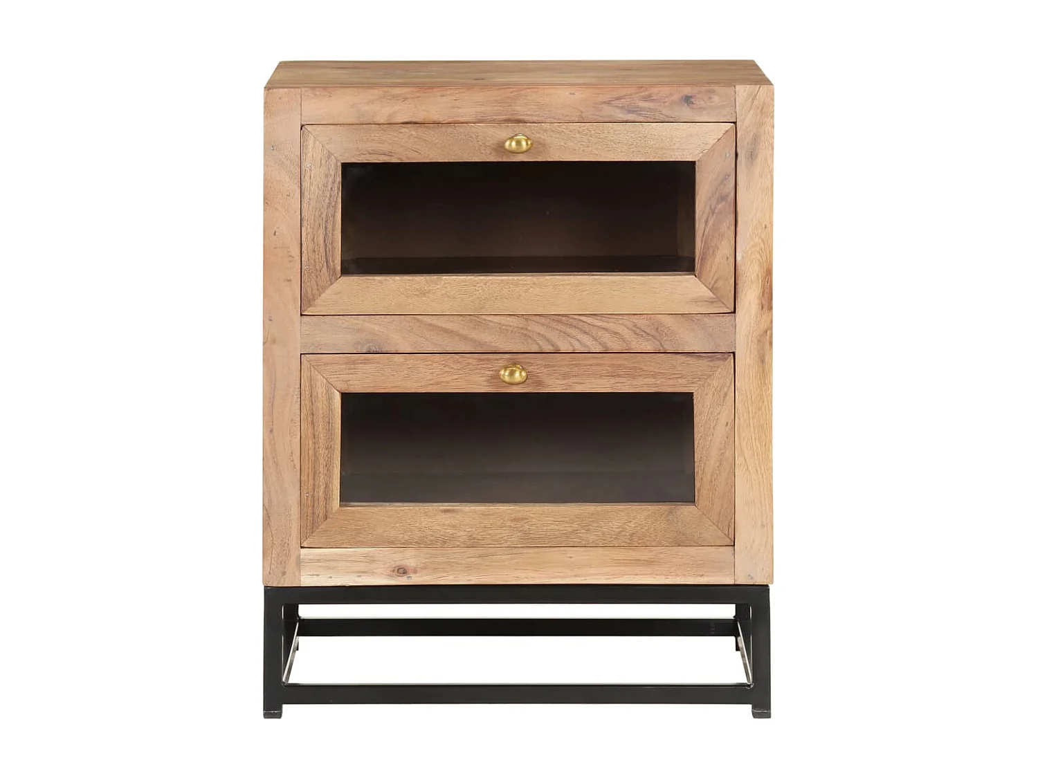 Table de chevet 40x30x50 cm Bois d'acacia massif