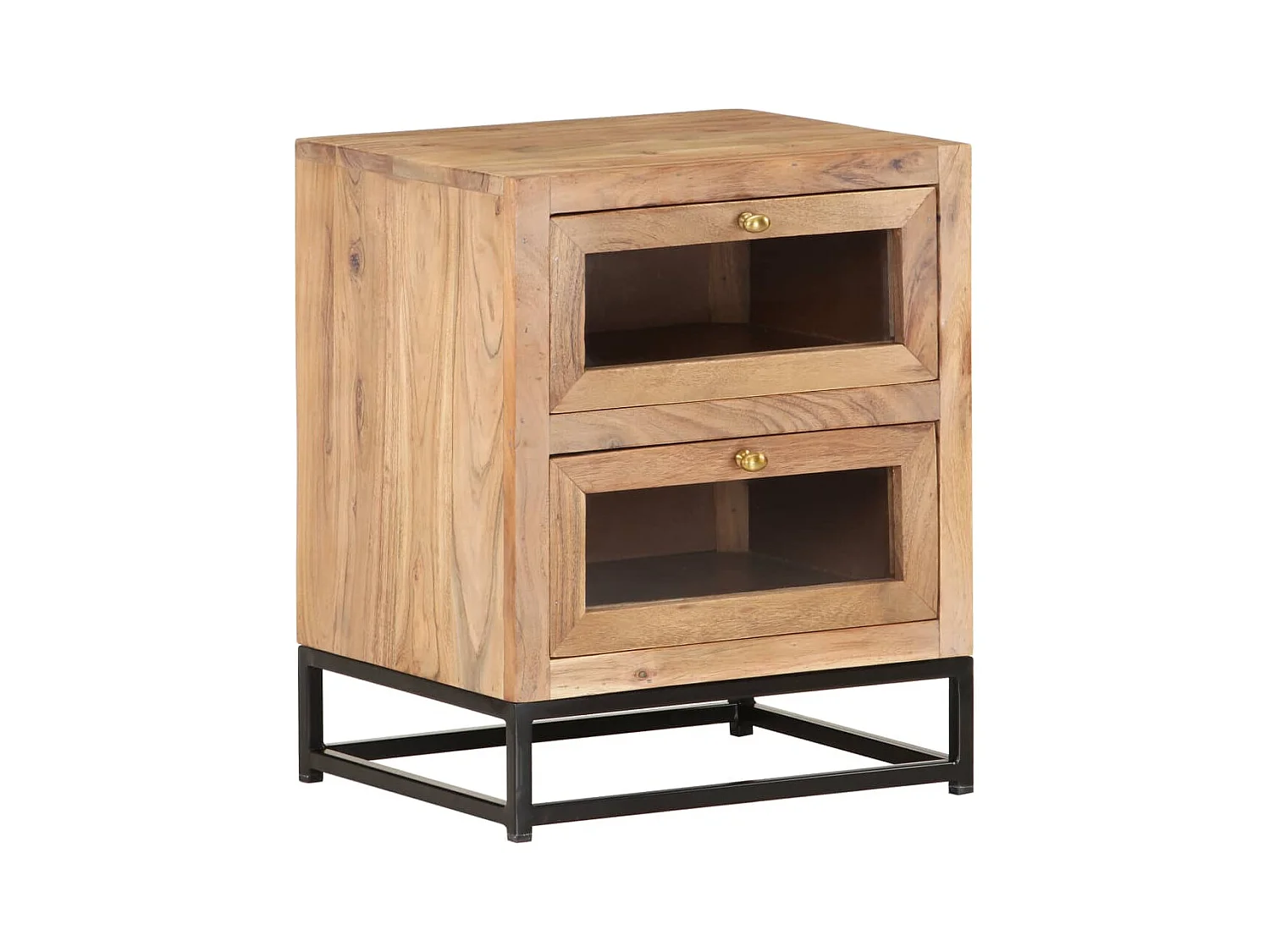 Table de chevet 40x30x50 cm Bois d'acacia massif