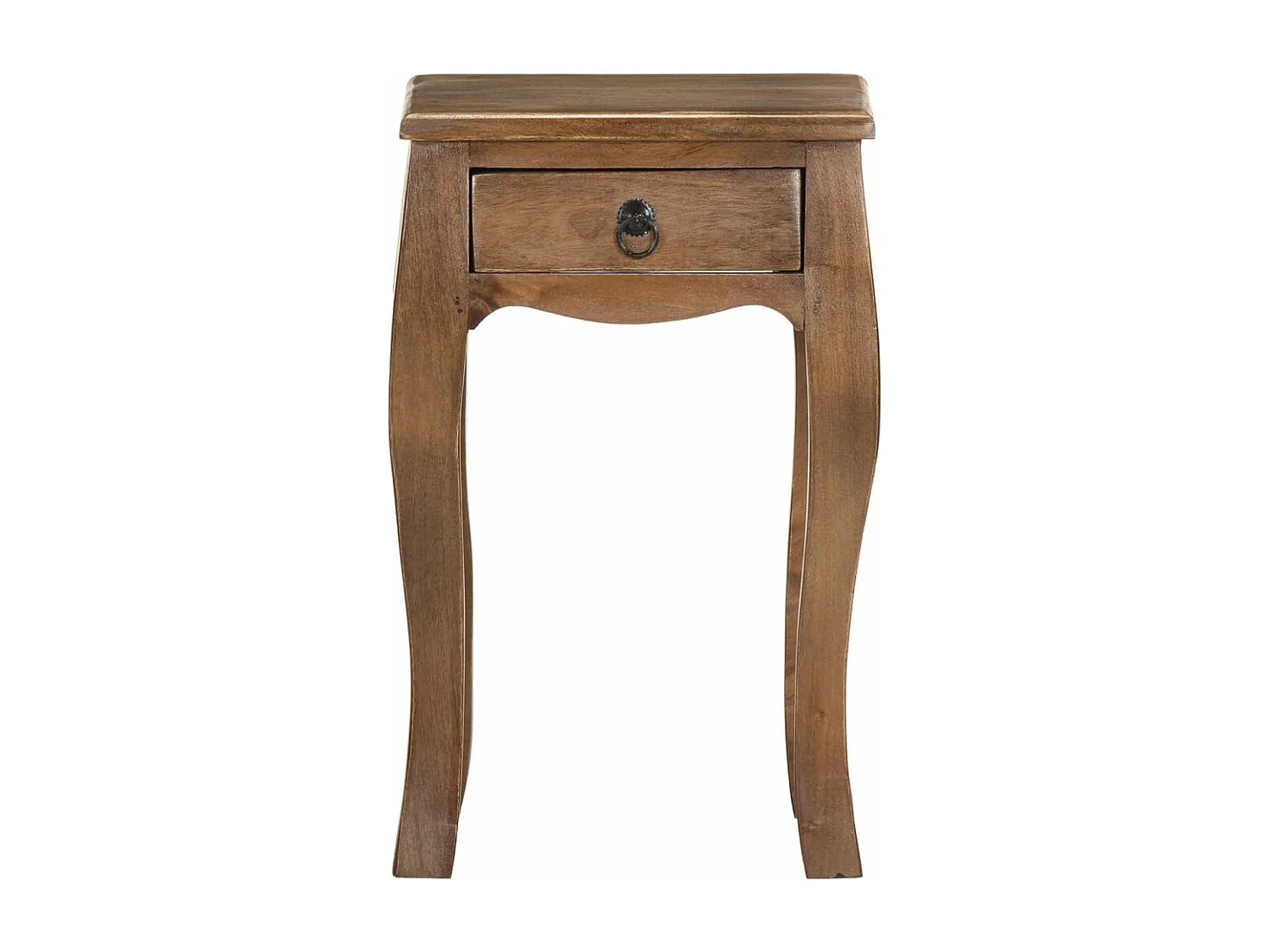 Table de chevet 28x28x46 cm Bois de manguier massif