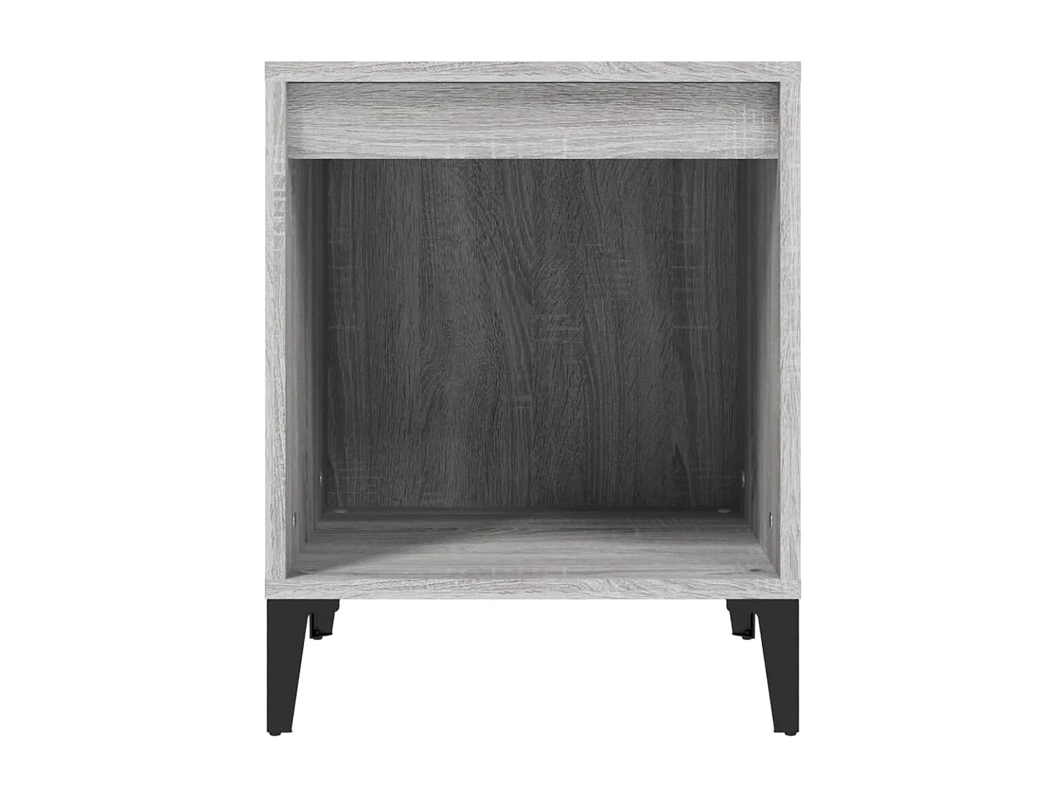 Tables de chevet 2 pièces Sonoma gris 40x35x50 cm