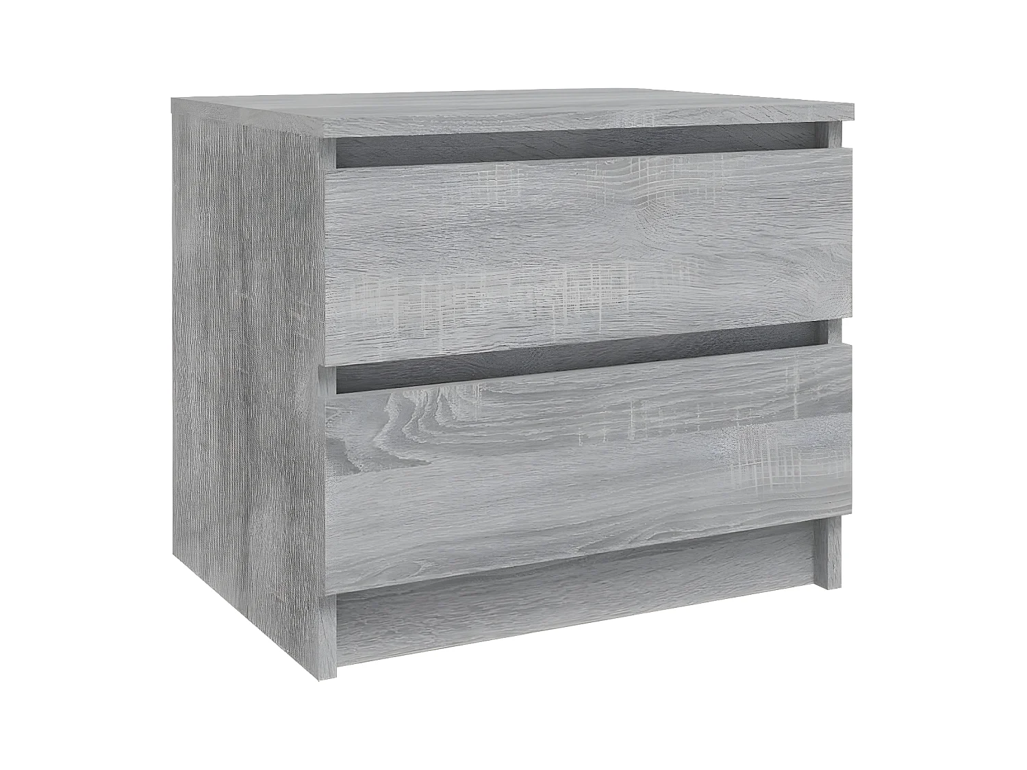 Tables de chevet 2 pièces Sonoma gris 50x39x43,5cm Bois ingénierie