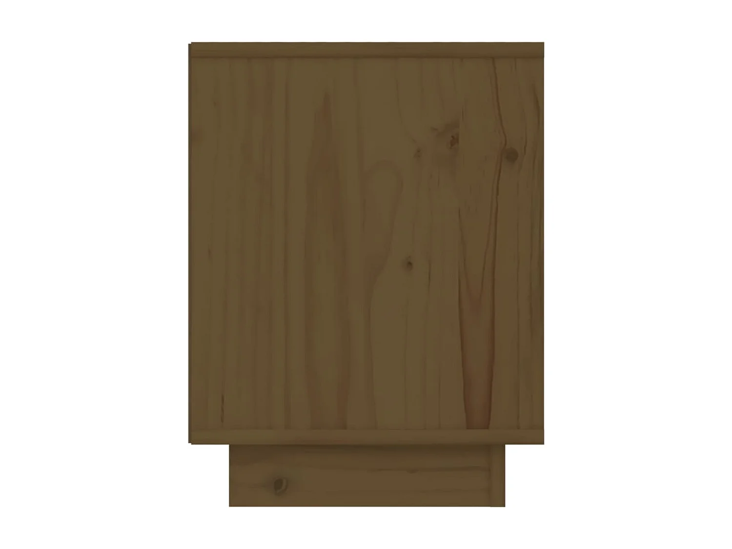 Table de chevet Marron miel 40x30x40 cm Bois de pin solide