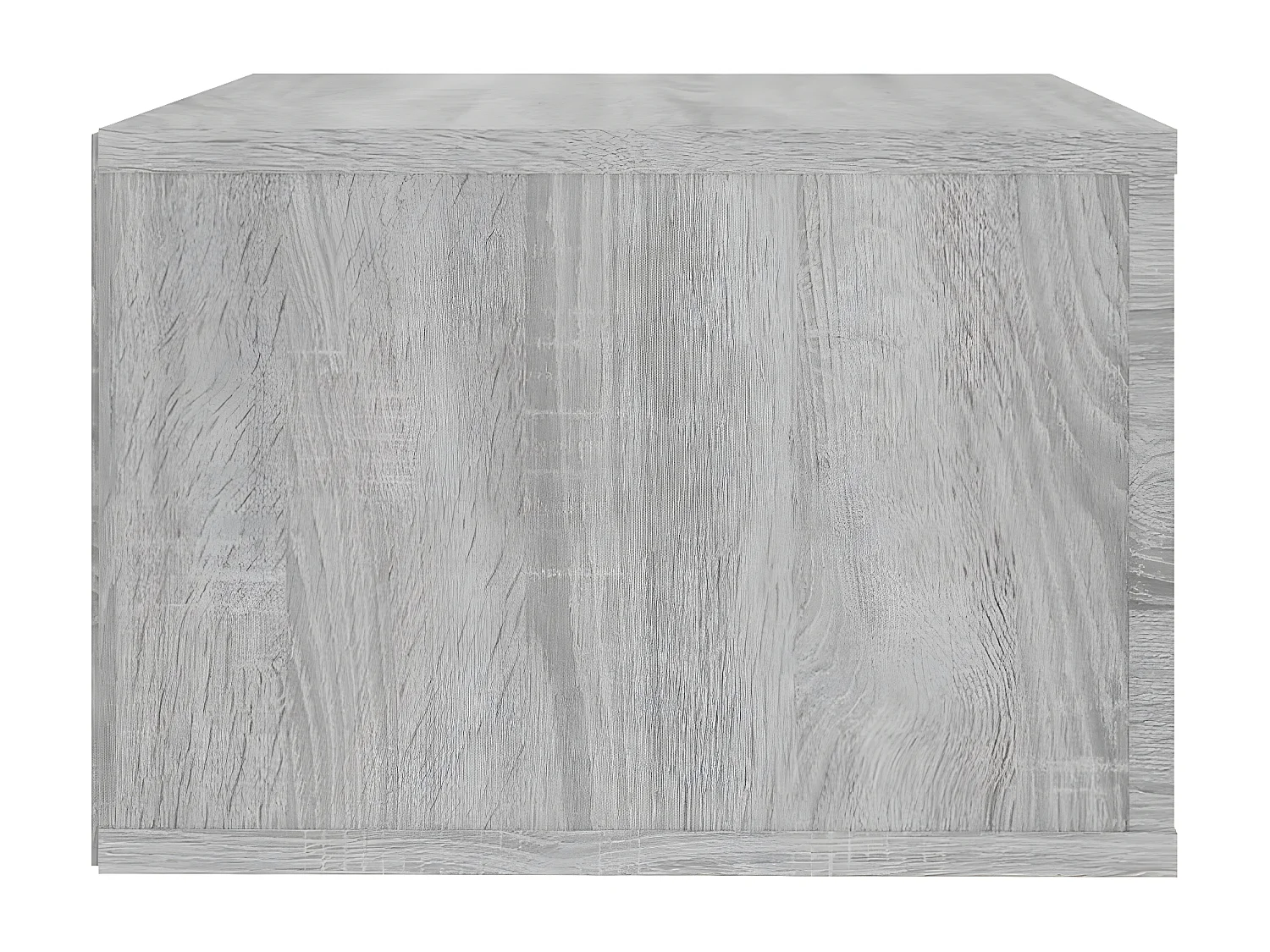 Table de chevet murale Sonoma gris 50x36x25 cm