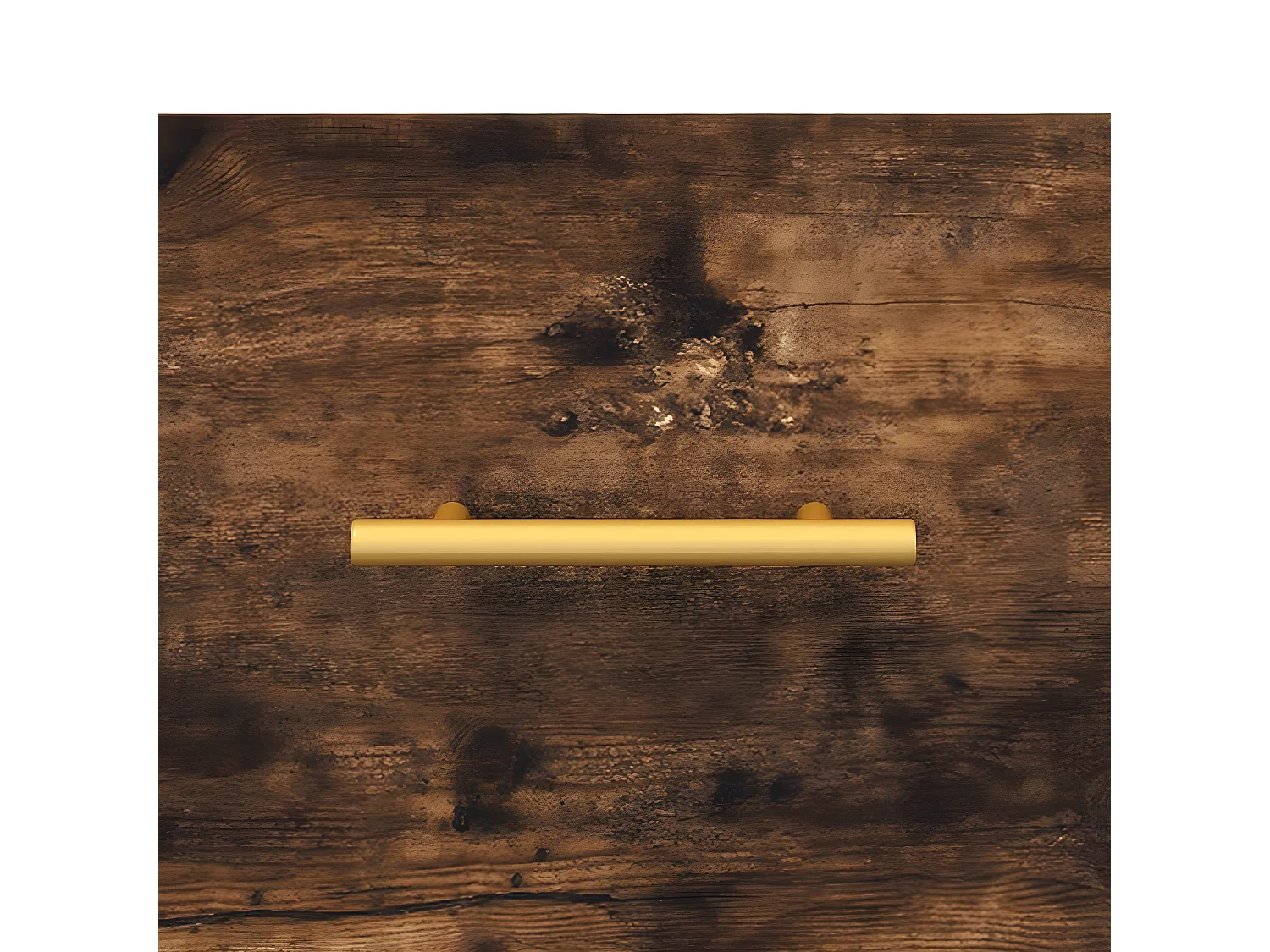 Tables de chevet 2pièces chêne fumé 40x35x47,5cm bois d’ingénierie