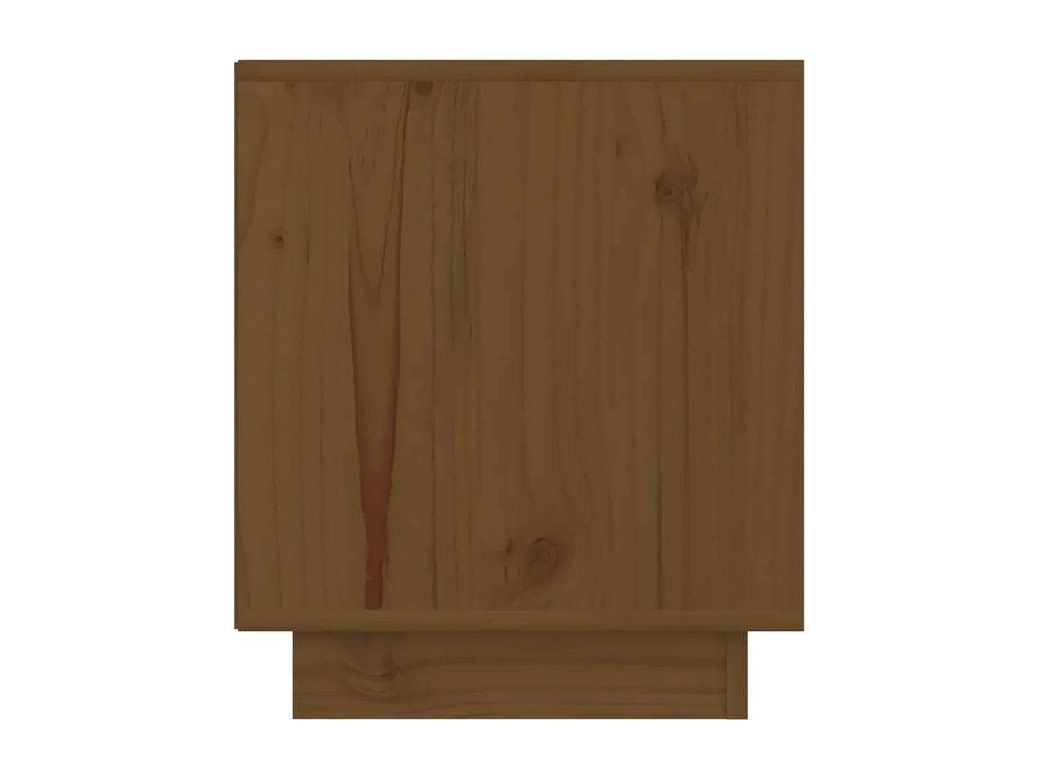 Table de chevet Marron miel 40x34x40 cm Bois de pin solide