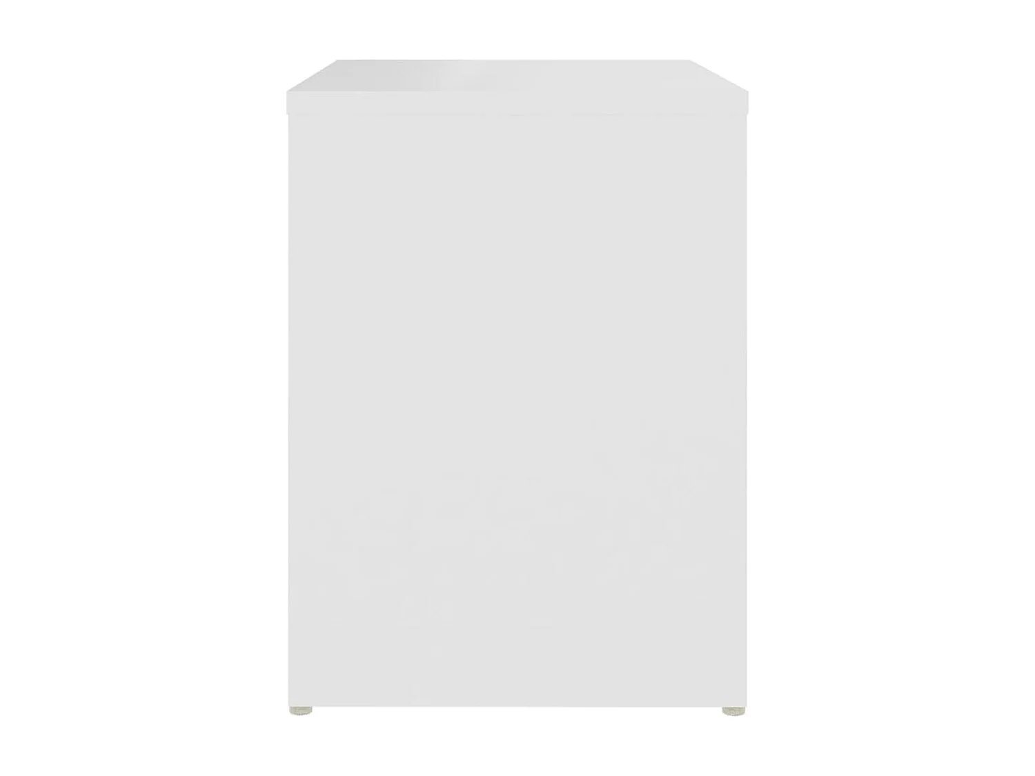 Tables de chevet 2 pièces Blanc 40x30x40 cm Aggloméré