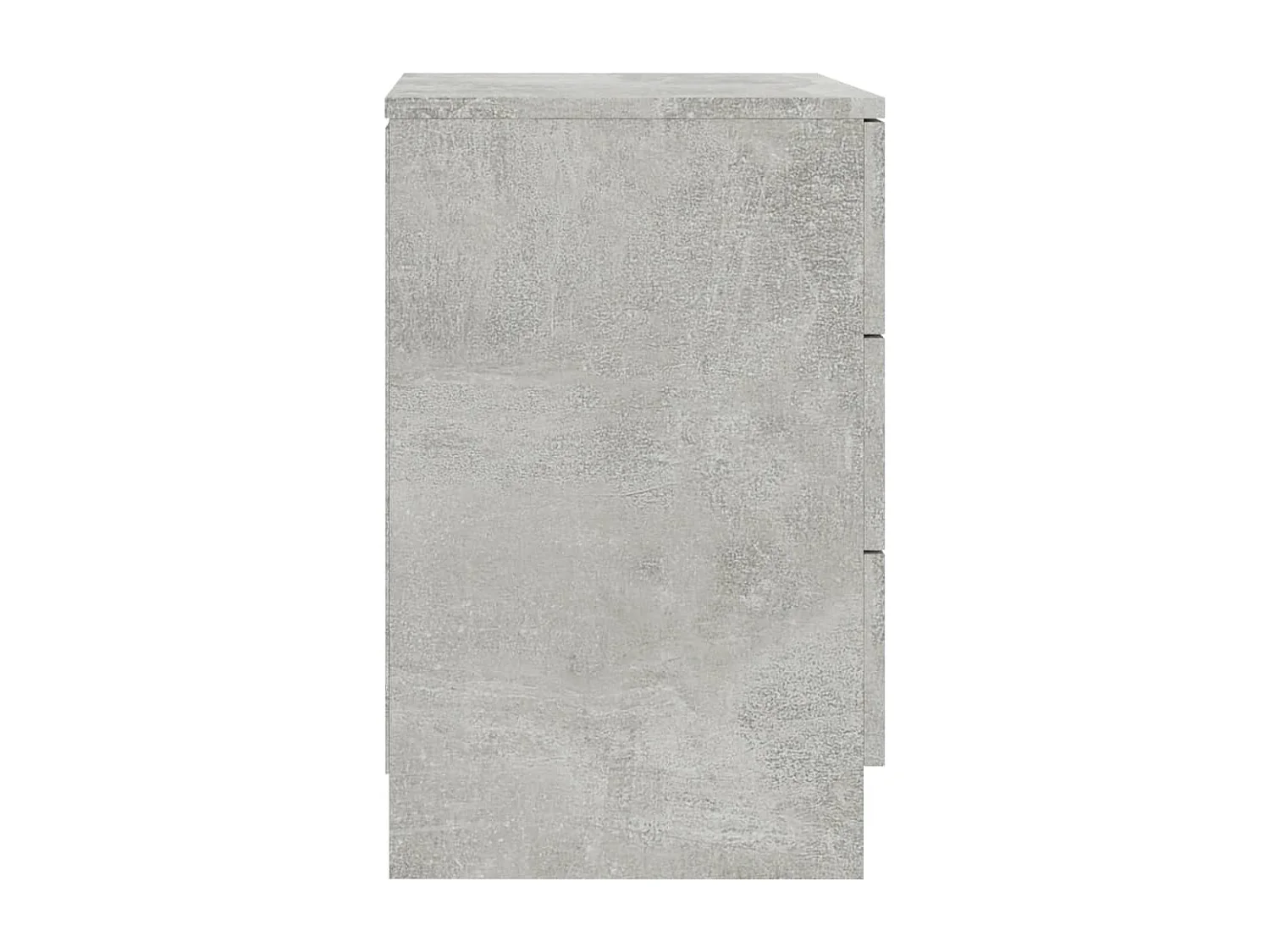 Nachtkastjes 2 st 38x35x56 cm bewerkt hout betongrijs