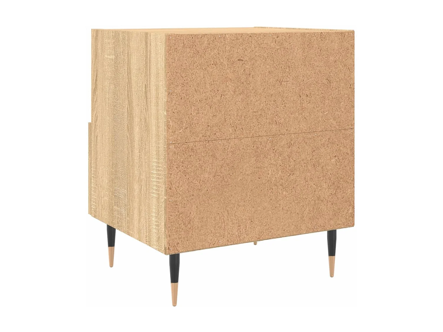 Tables de chevet 2 pièces chêne sonoma 40x35x47,5 cm