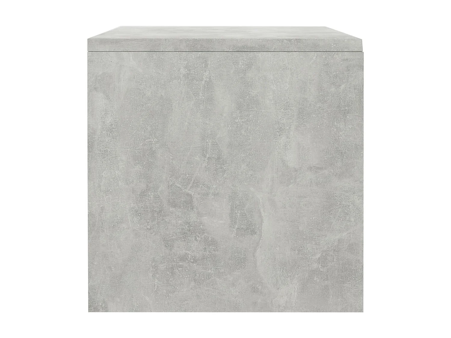 Table de chevet Gris béton 40 x 30 x 30 cm Aggloméré