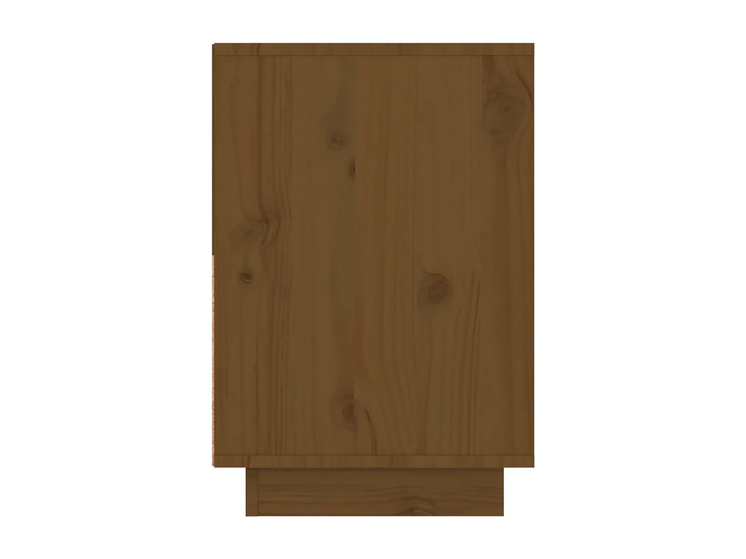 Mesitas de noche 2 unidades madera de pino marrón miel 60x34x51 cm