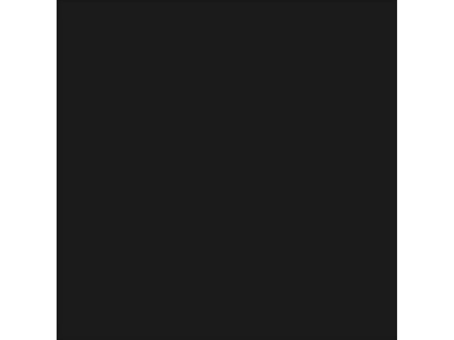 Table de chevet noir 40x36x65 cm