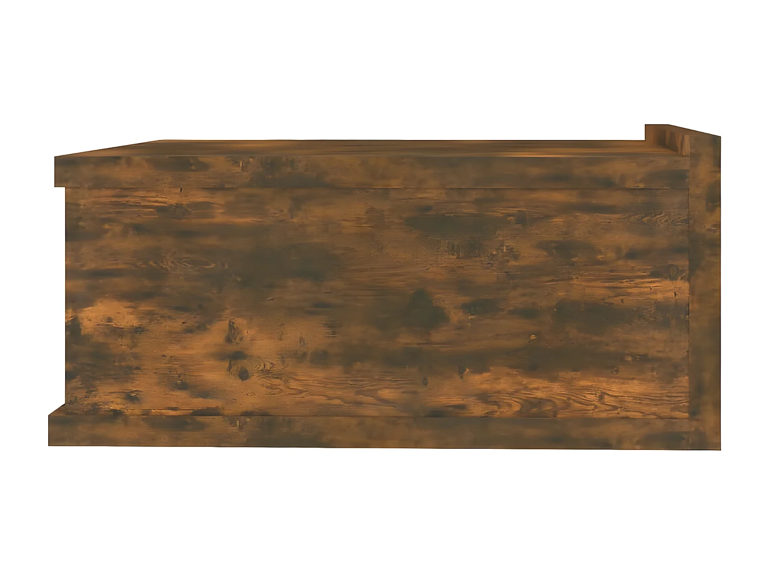 Nachtkastjes 2 st zwevend 40x30x15cm bewerkt hout gerookt eiken