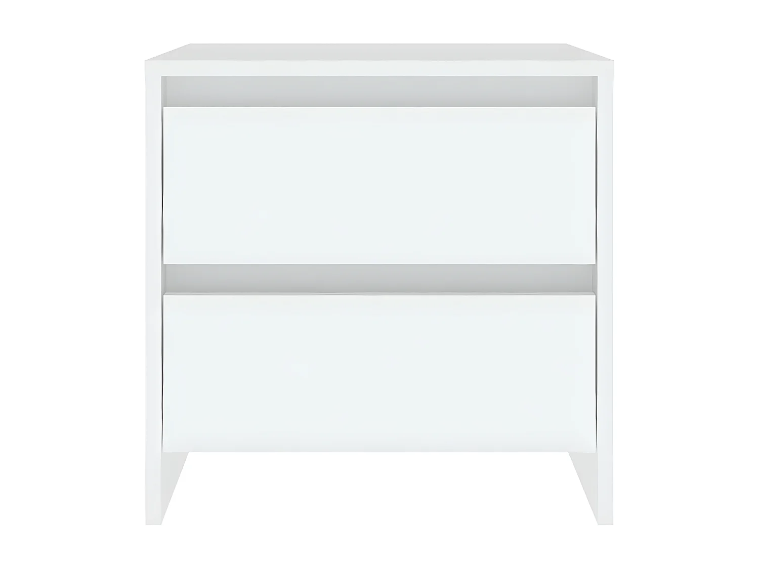 Mesitas de noche 2 unidades madera contrachapada 45x34,5x44,5 cm