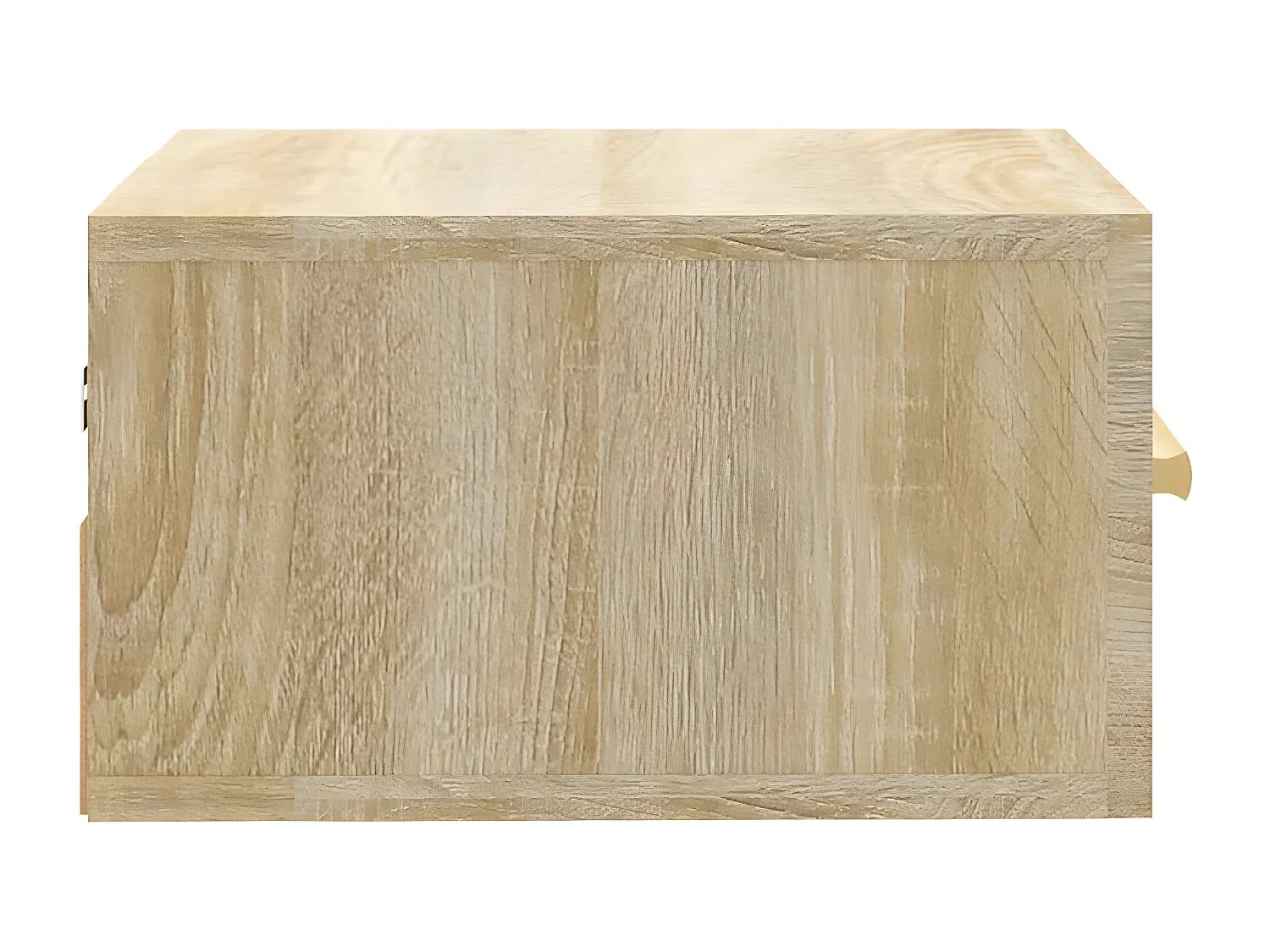 Tables de chevet murales 2 pièces chêne sonoma 35x35x20 cm