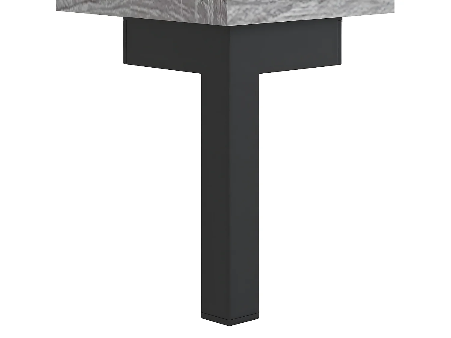 Mesita de noche madera de ingeniería gris Sonoma 40x35x47,5 cm