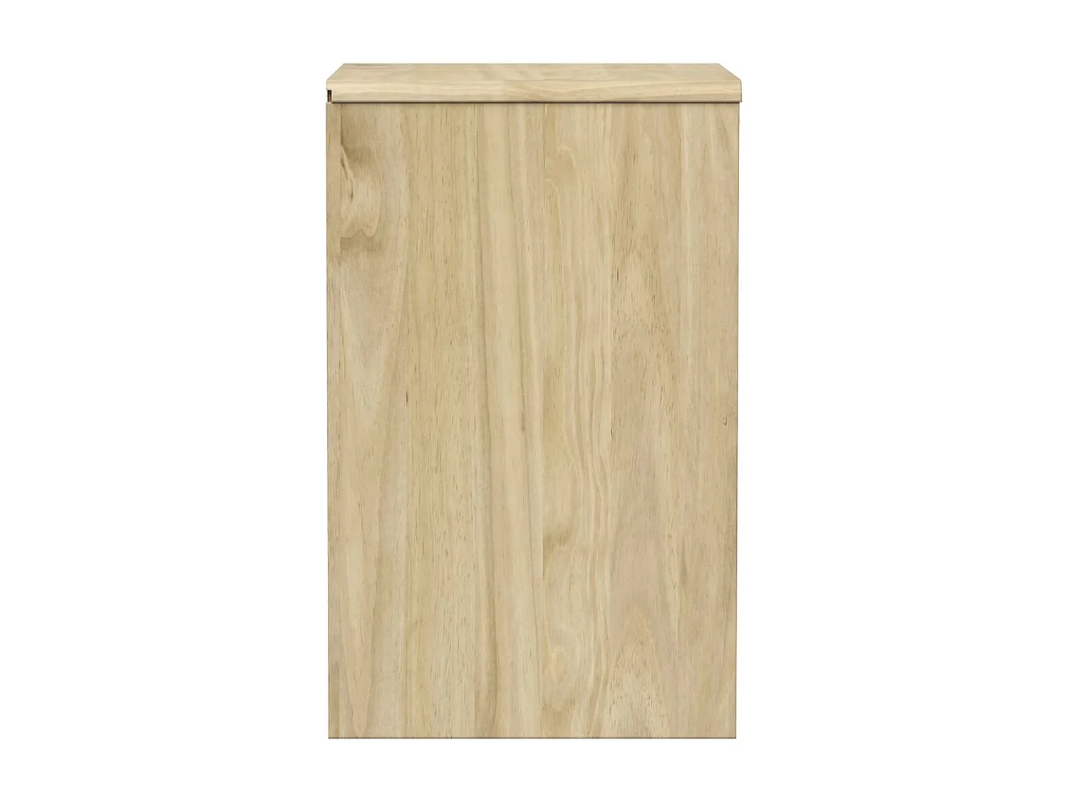 Table de chevet SAUDA chêne 44x35x56 cm bois de pin massif