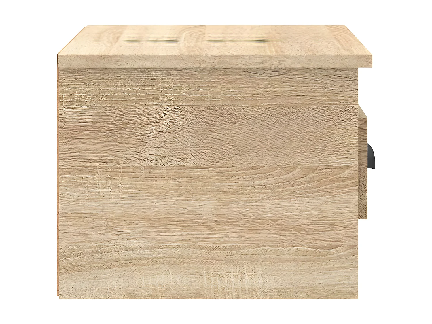 Table de chevet murale chêne sonoma 41,5x36x28 cm