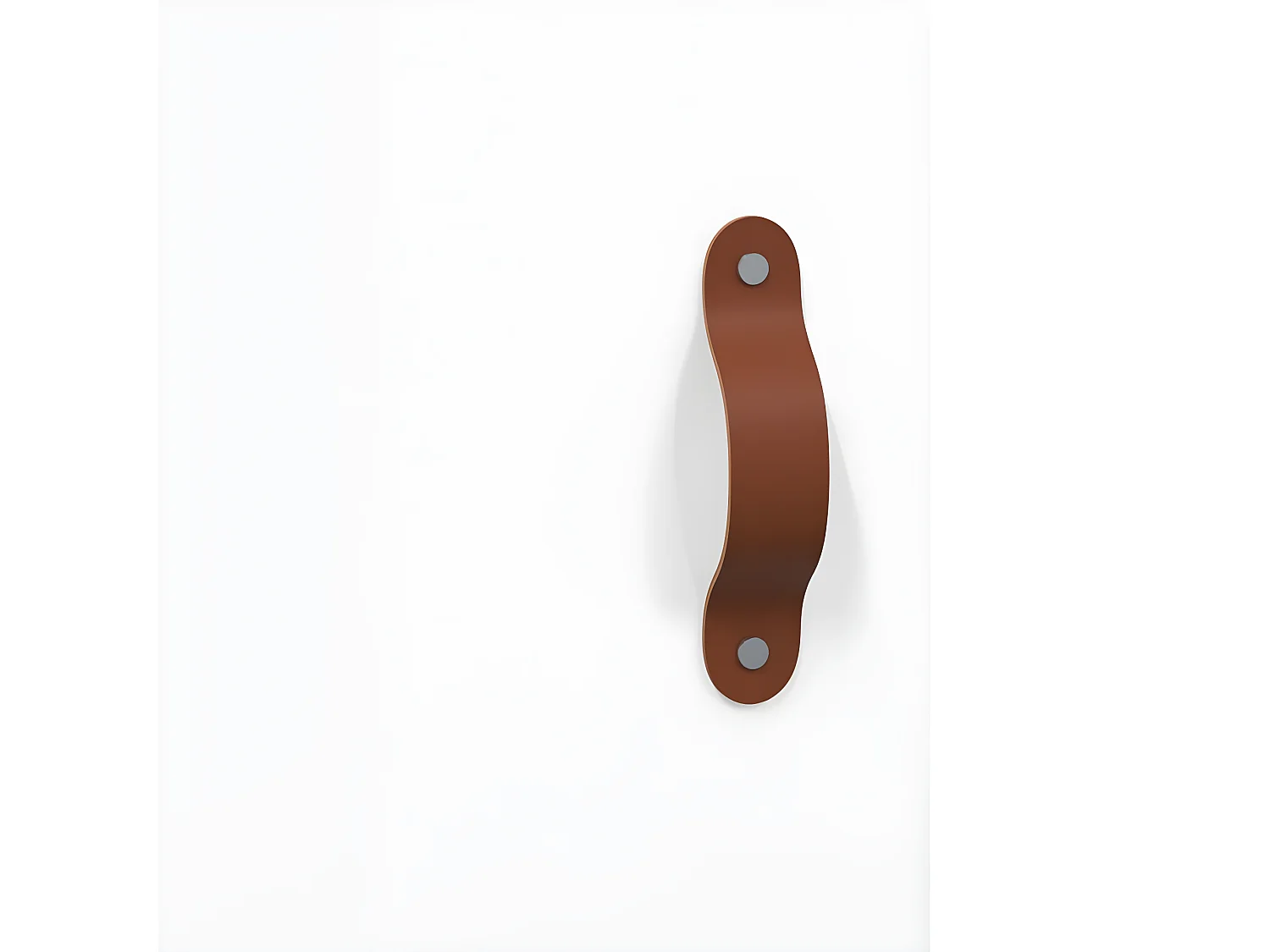 Table de chevet blanc brillant 40x40x50 cm bois d’ingénierie